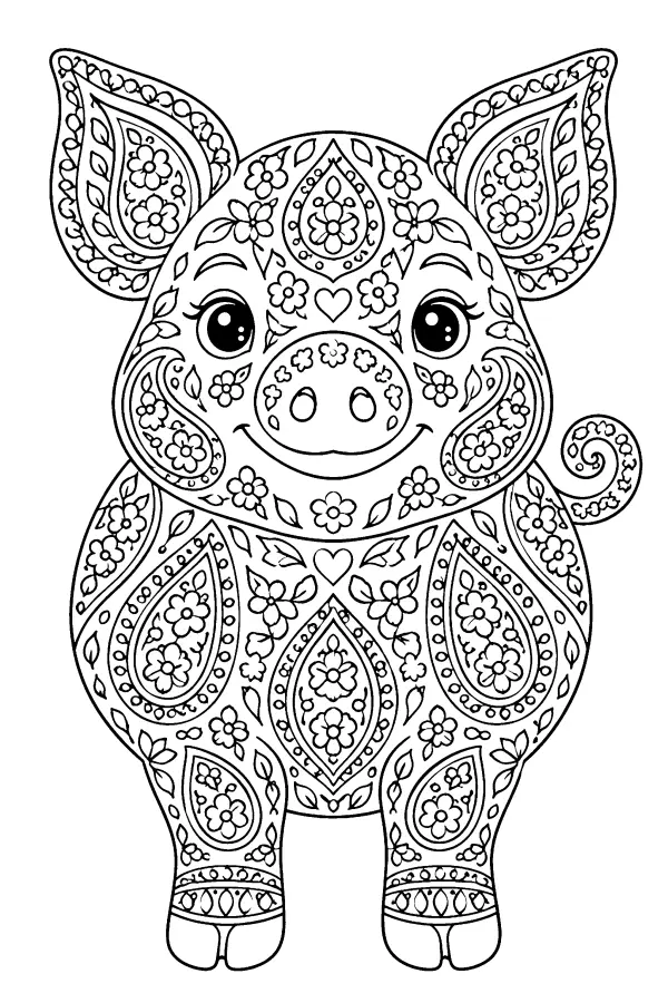 Paisley Pig