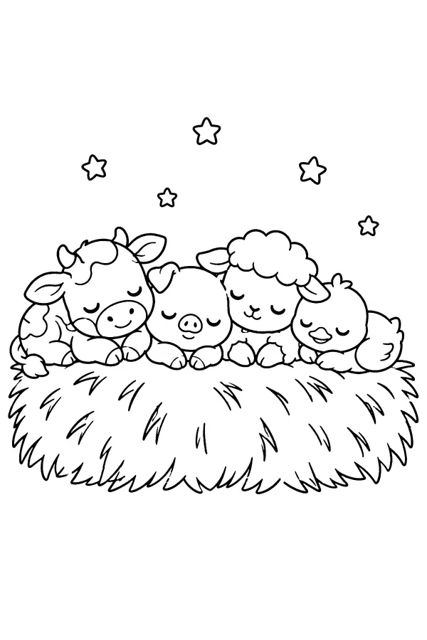 Sleeping Farm Row