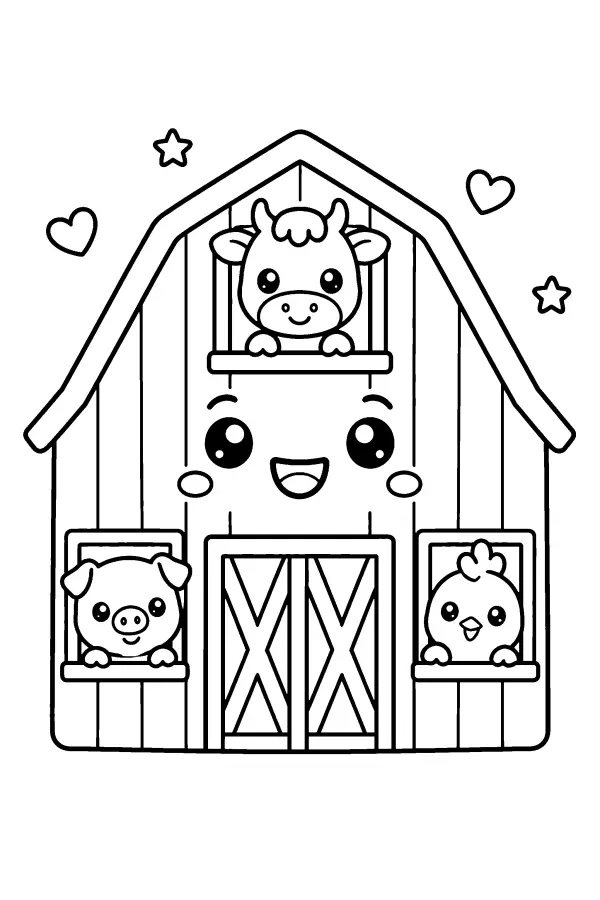 Smiling Barn Friends