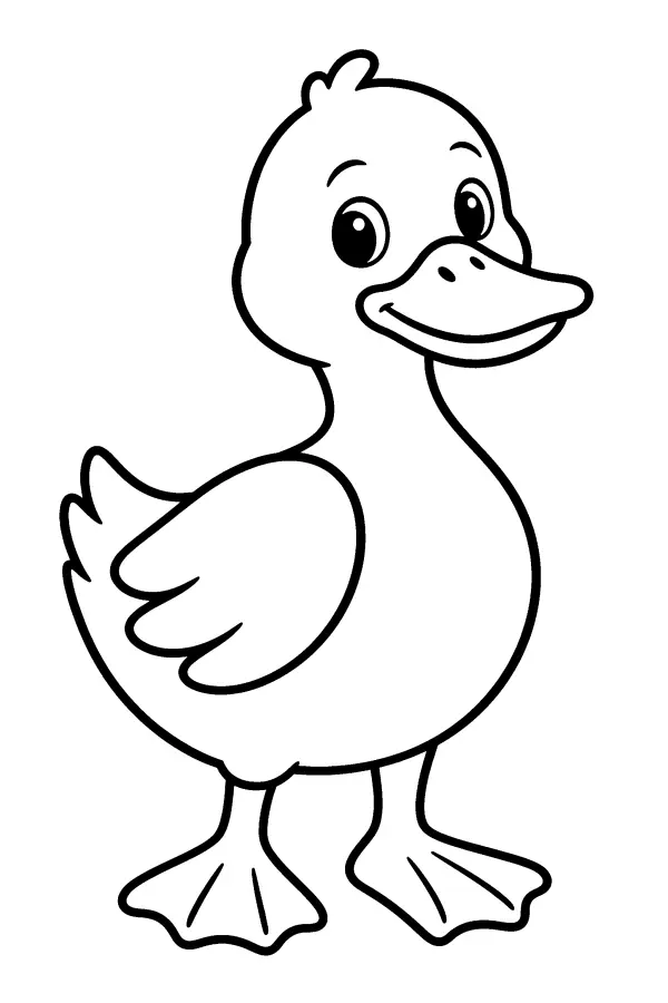 Standing Duck