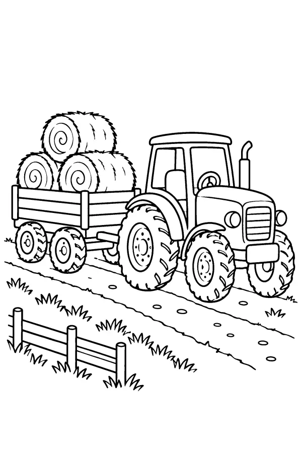 Tractor Hay Haul