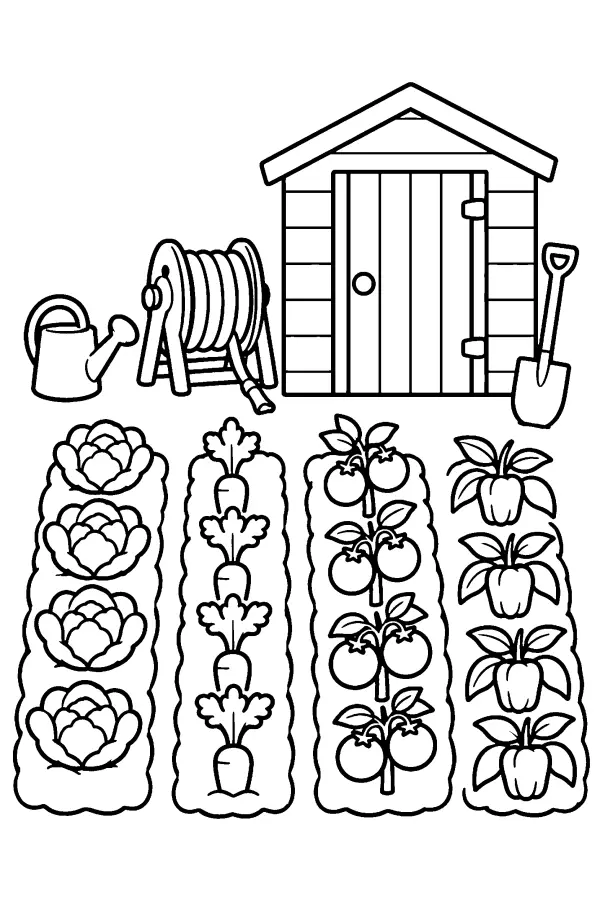 Vegetable Patch Shed