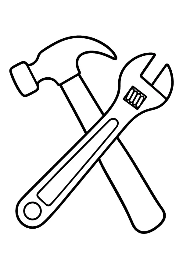 Crossed Tools