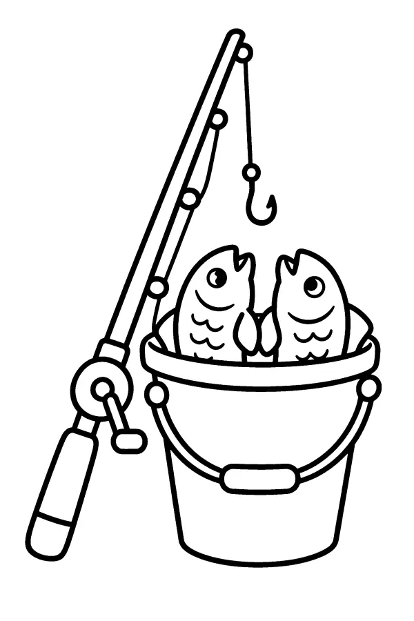 Fishing Bucket Catch
