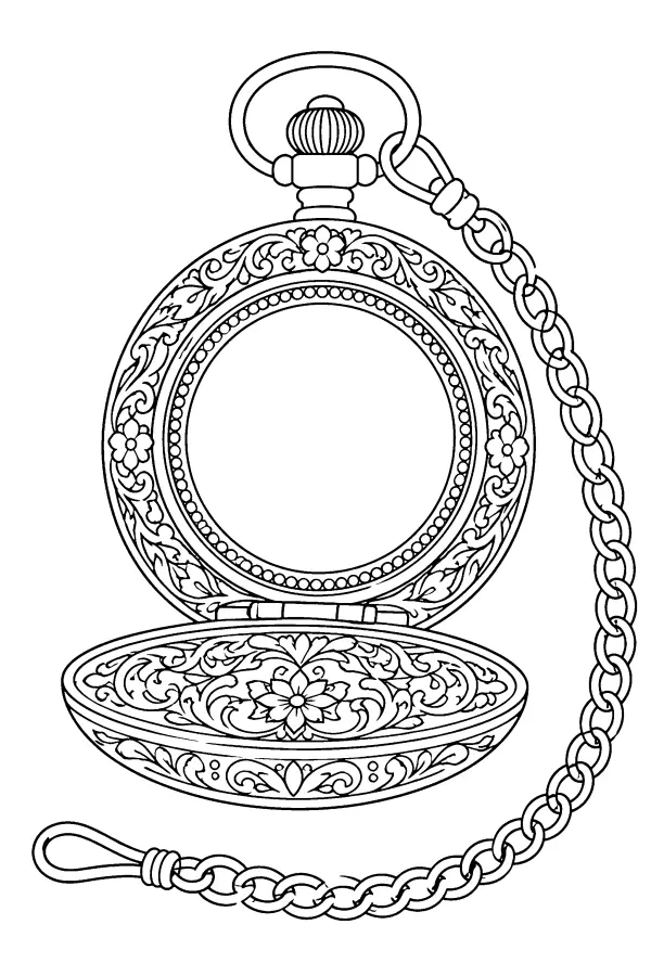 Ornate Pocket Watch