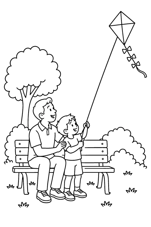 Park Bench Kite