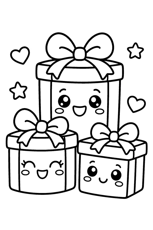 Smiling Gift Boxes