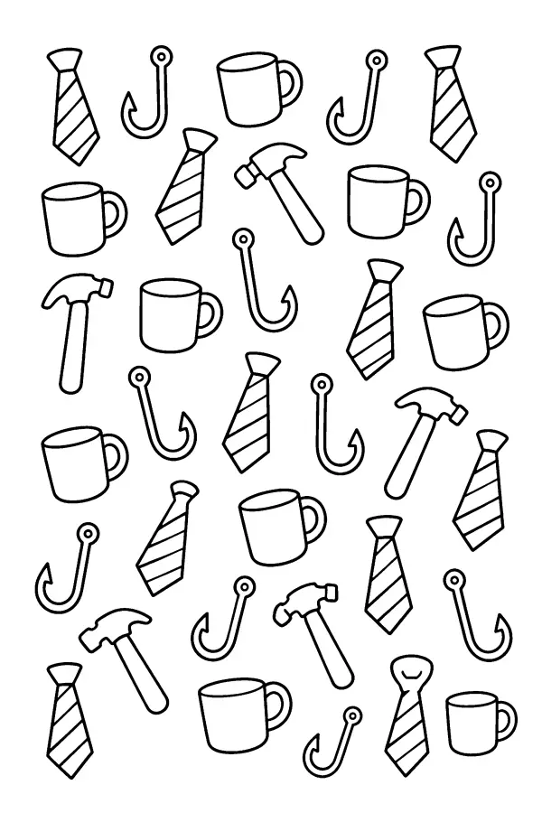 Tie Mug Pattern