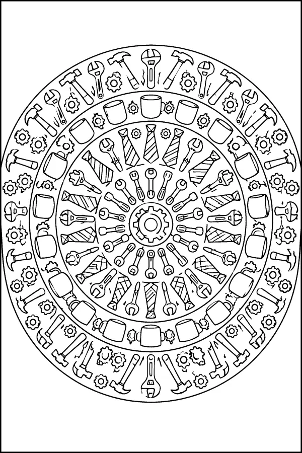 Tool Ring Mandala