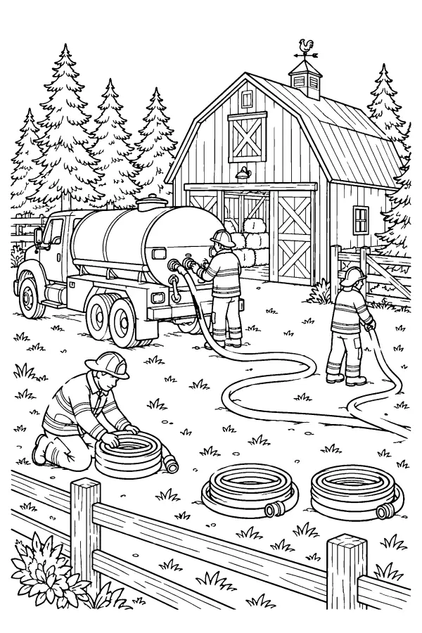 Barn Fire Response