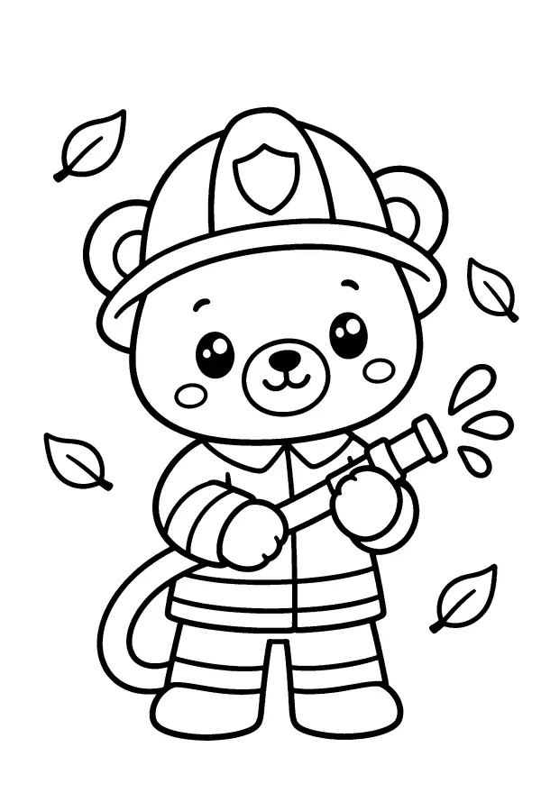 Bear Firefighter