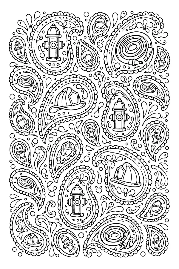 Fire Gear Paisley
