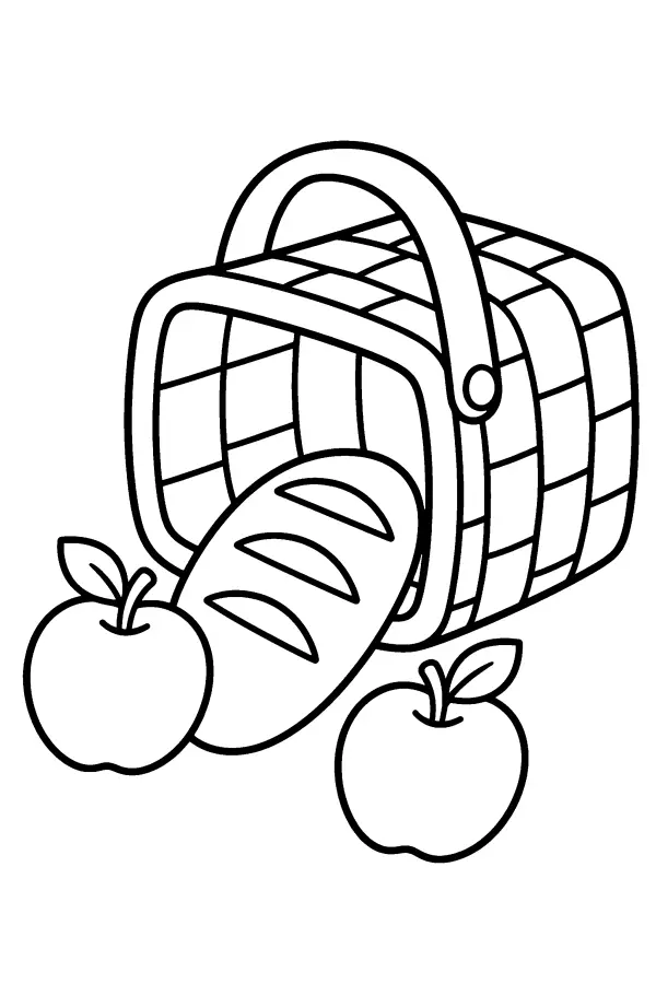 Basket And Bread