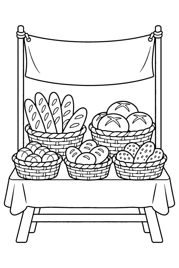 Bread Market Stall