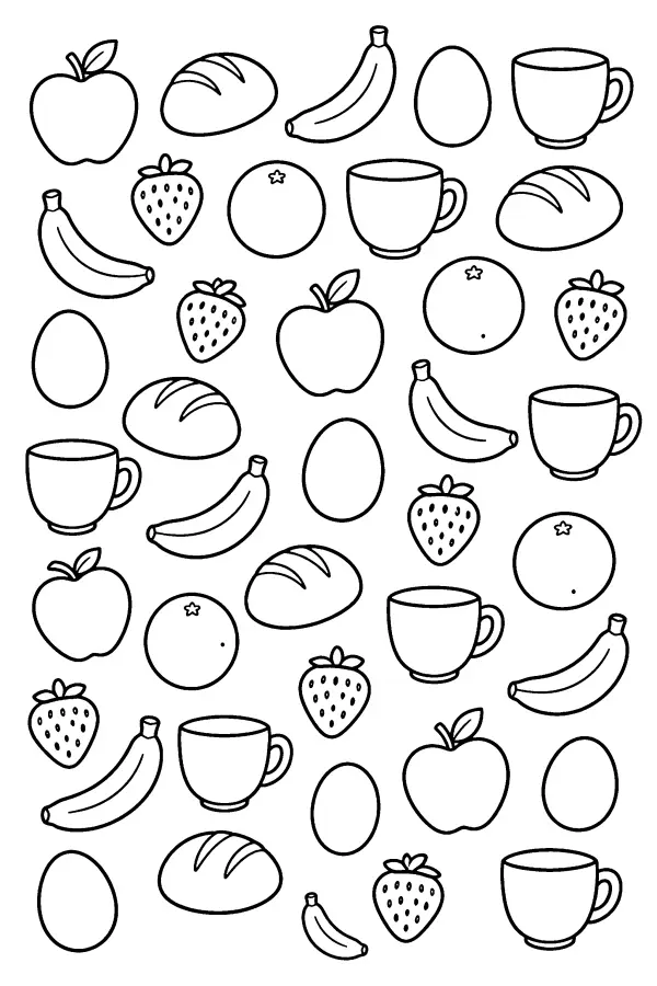 Fruit And Pantry Pattern