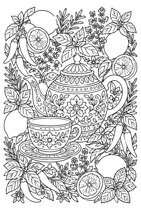Herb Tea Wreath