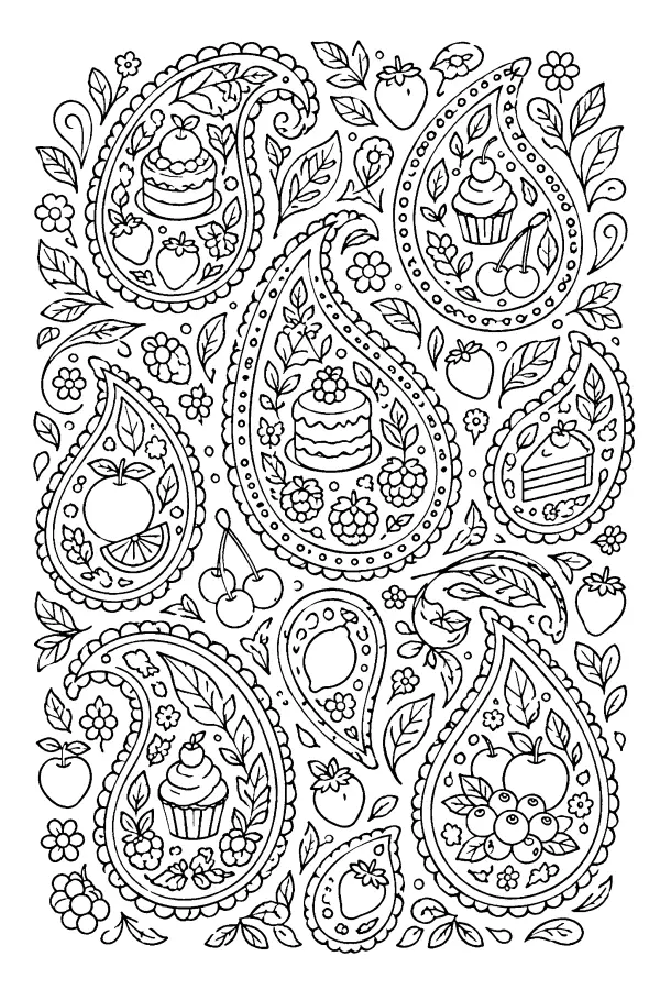 Paisley Dessert Garden