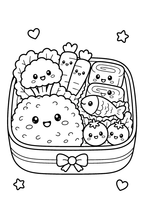 Smiling Bento Box