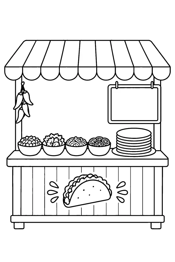 Taco Stand Counter