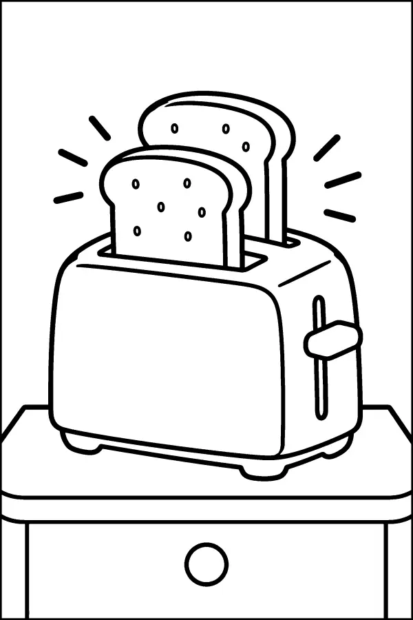 Toaster And Toast