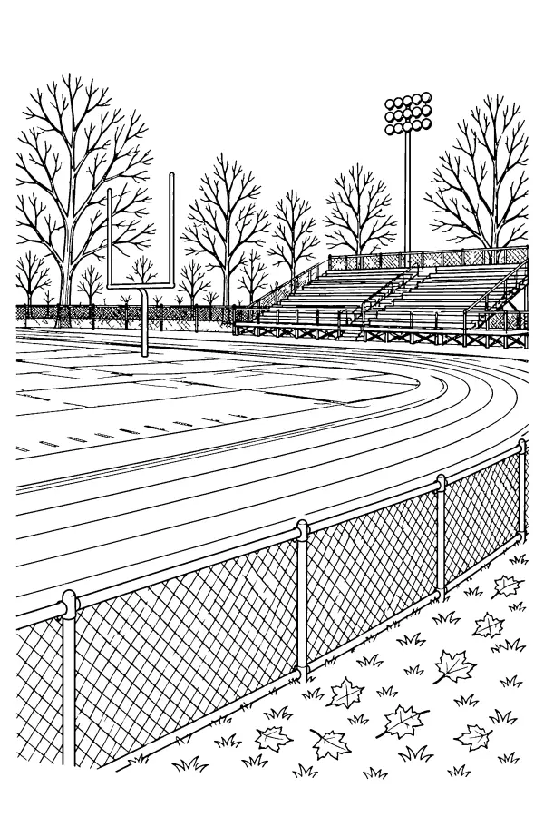 Autumn Trackside View