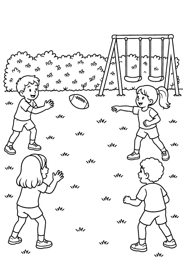 Backyard Football Toss