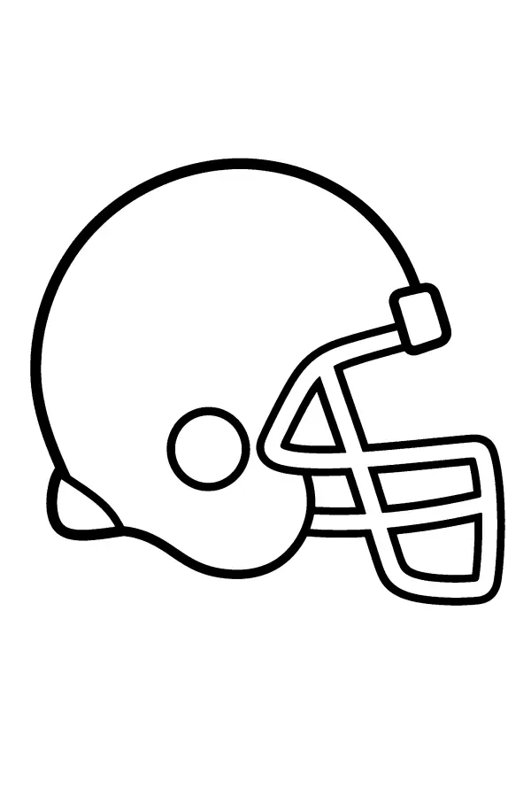 Football Helmet Profile