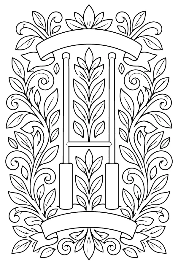 Leafy Goalpost Emblem
