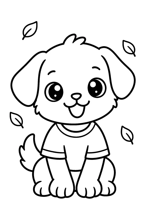 Leafy Puppy Friend