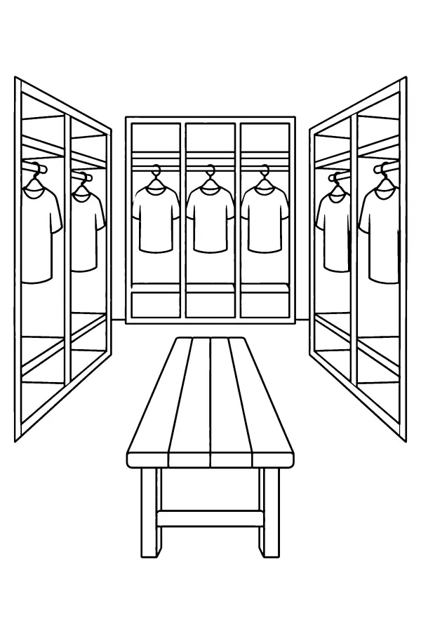 Locker Room Benches