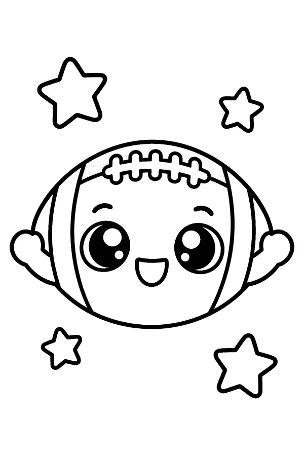 Smiling Football Friend