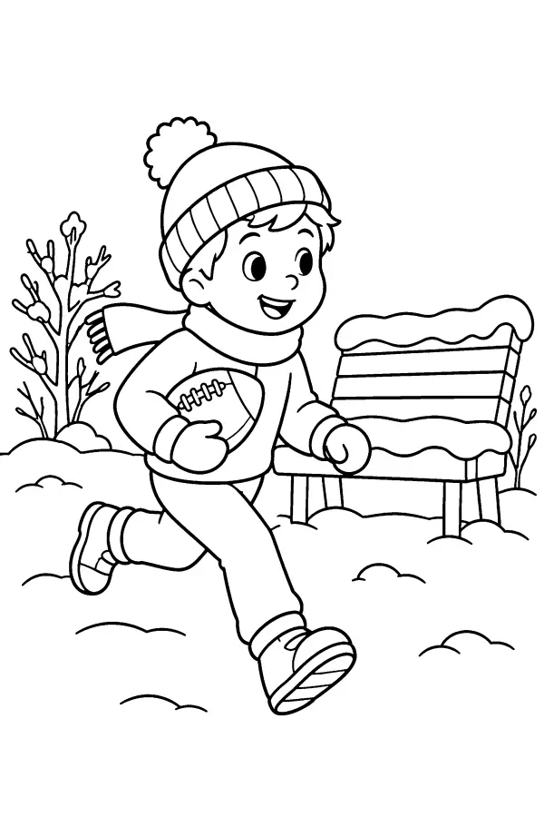 Snowy Run