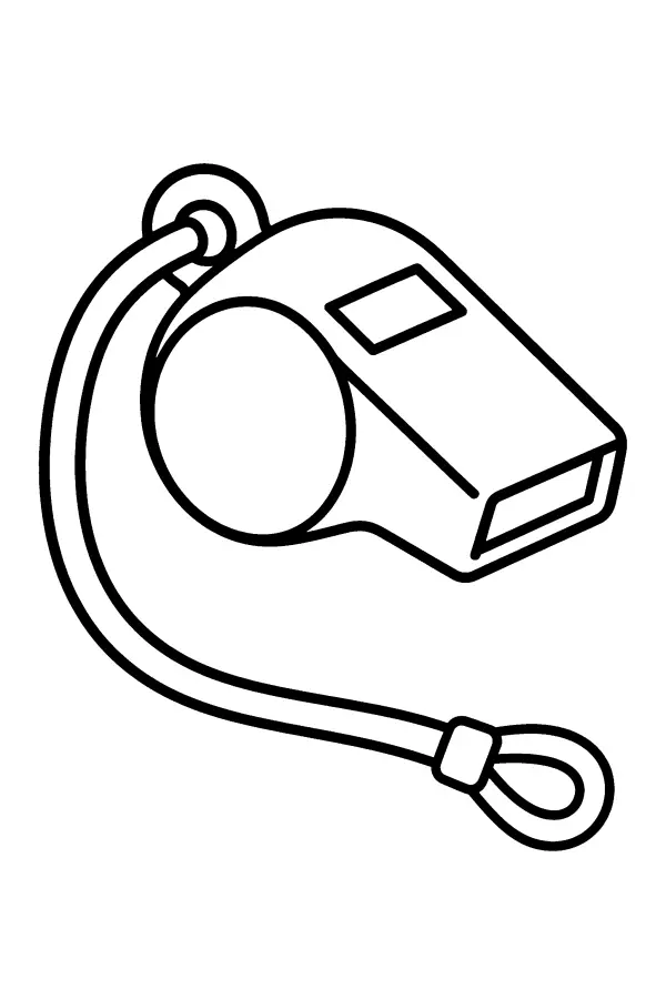 Whistle On a Cord