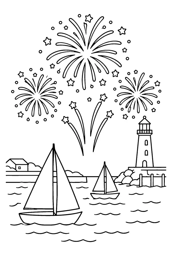 Harbor Fireworks Night