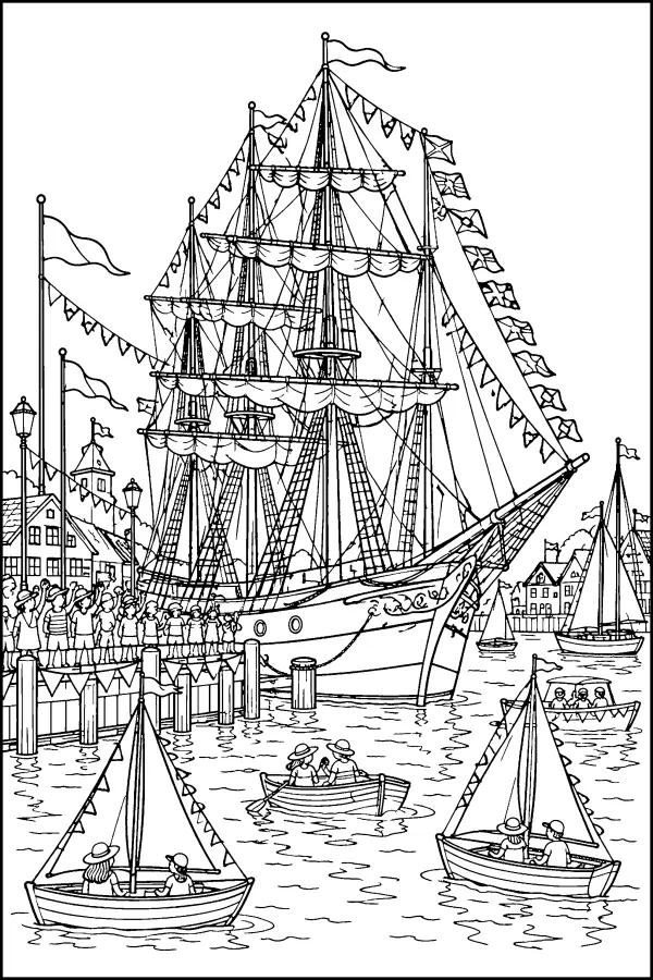 Harbor Tall Ship