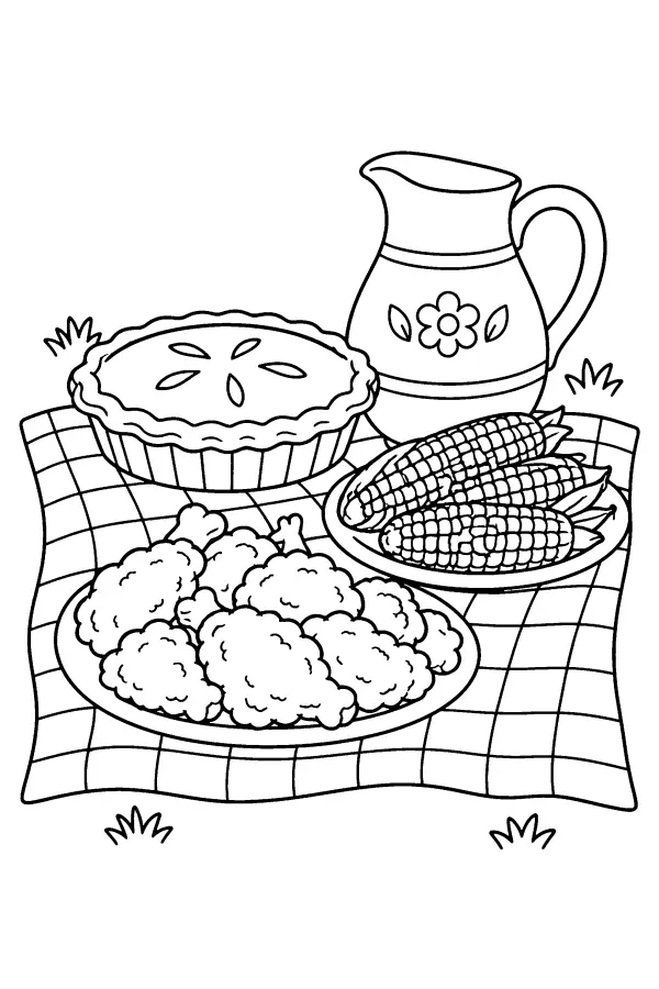 Picnic Feast Spread