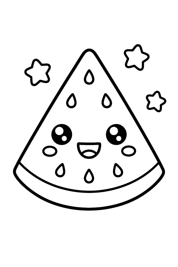 Smiling Fruit Slice
