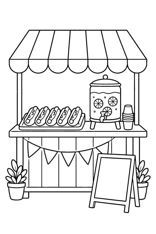Snack Stand Display