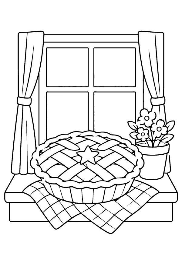 Star Pie Window