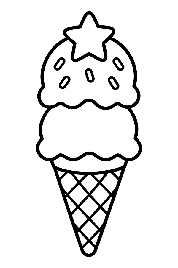 Star-Topped Cone
