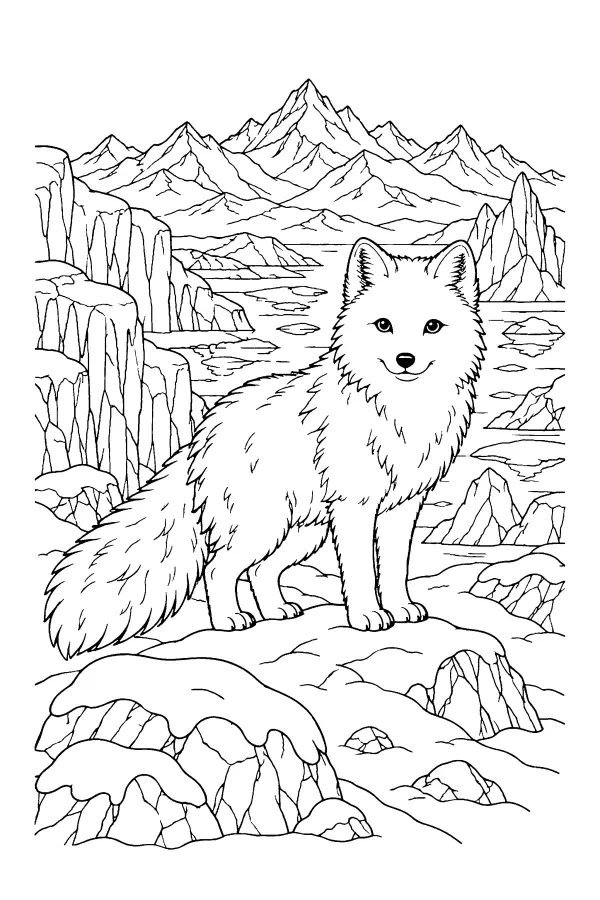 Arctic Fox Vista