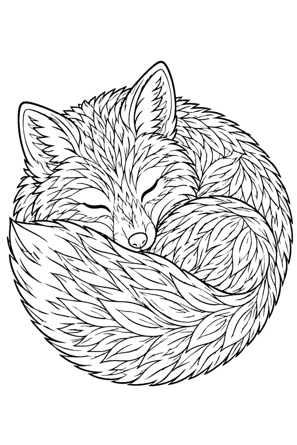 Curled Fox Nest