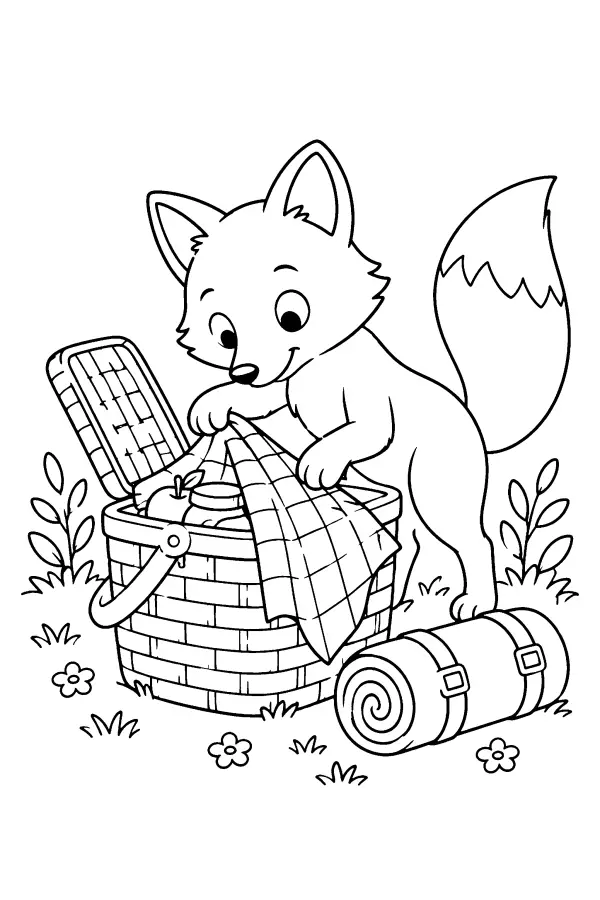 Picnic Basket Fox
