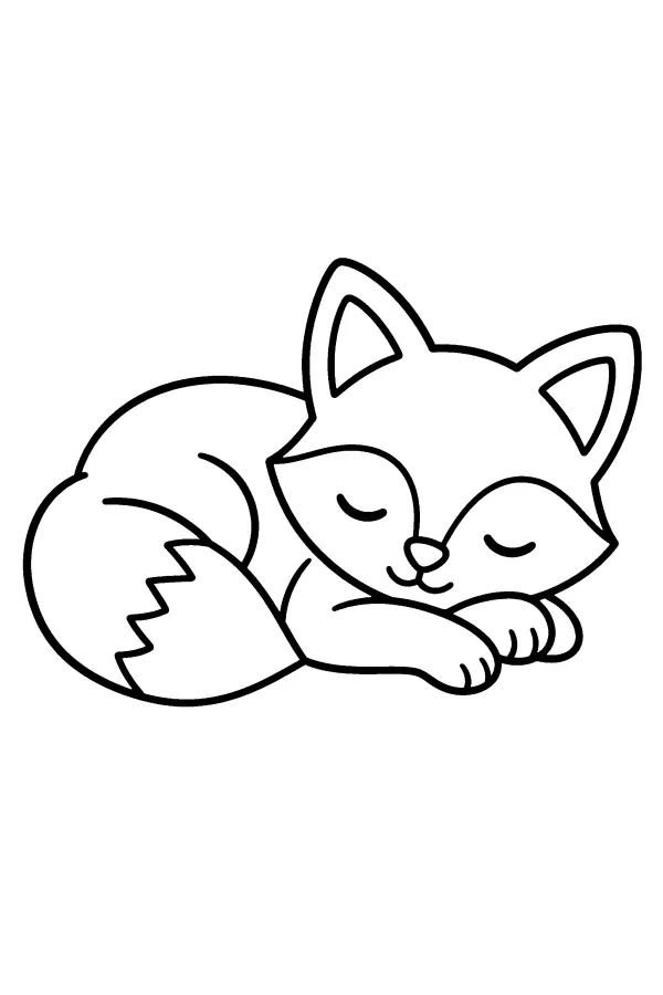 Sleeping Fox