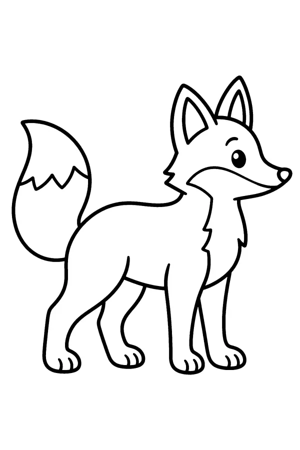 Standing Fox