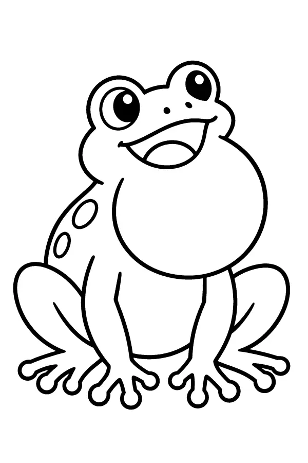 Croaking Balloon Frog