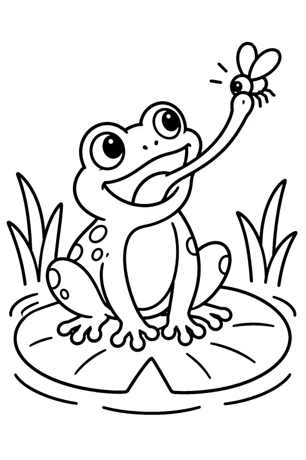 Frog And Fly