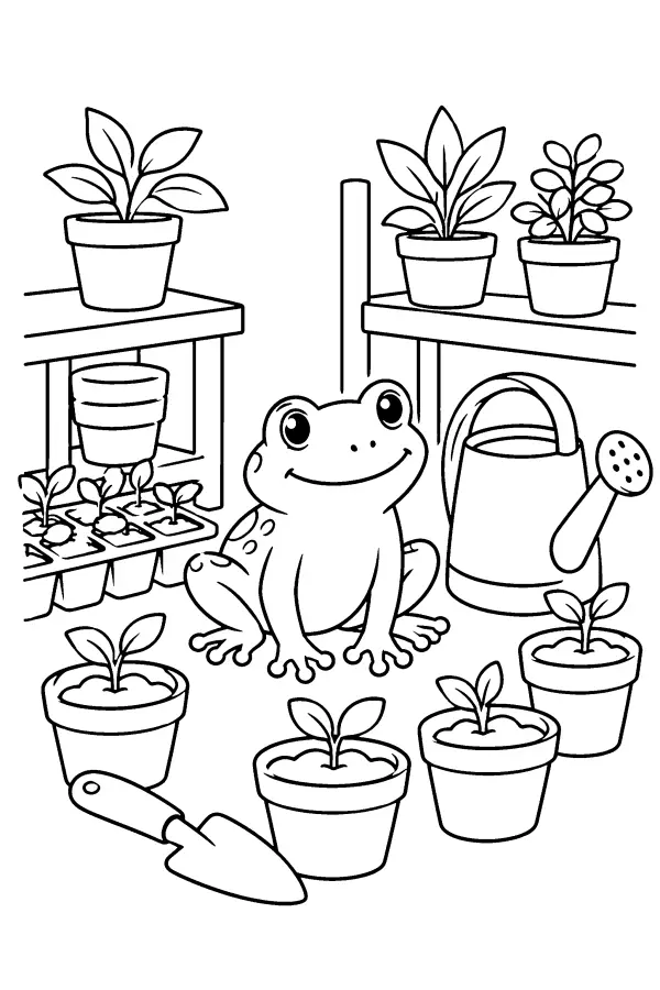 Frog In The Nursery