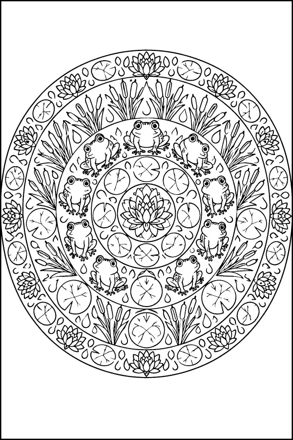 Frog Pond Mandala