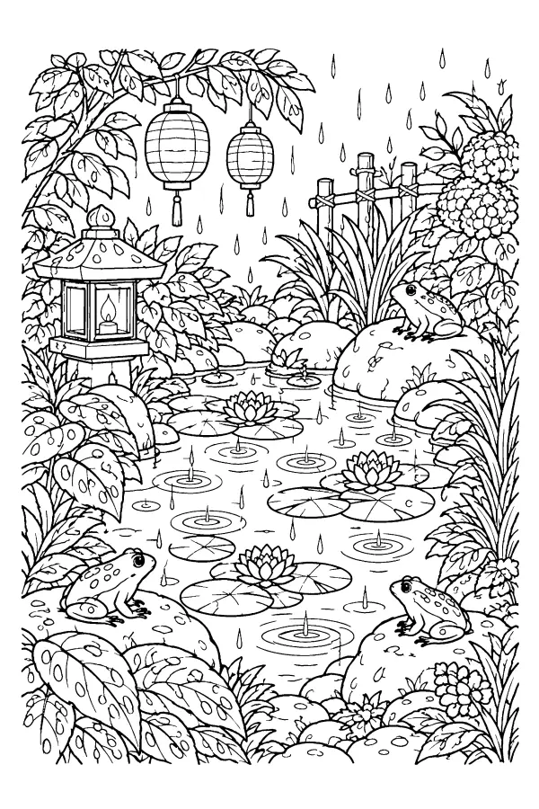 Lantern Pond Night